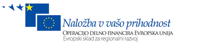 Logotip Evropskega sklada za regionalni razvoj